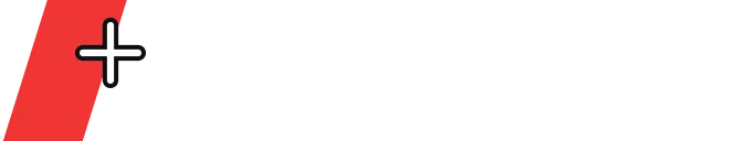Logo of RooferPlus with a plus sign and the company name in white text on a black background.