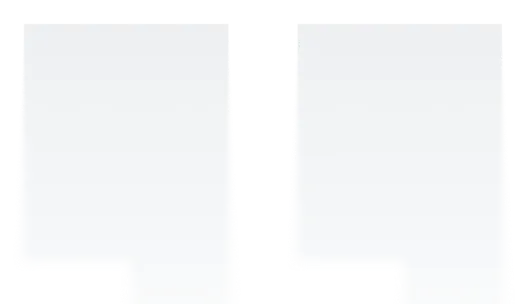 Two large white quotation marks on a light background.